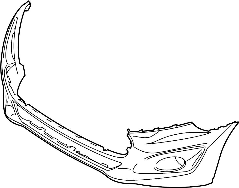 View DT1Z17D957CB Bumper Cover (Front, Lower) Full-Sized Product Image