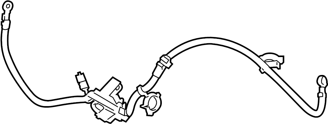 View FV6Z14300D Battery Cable Full-Sized Product Image
