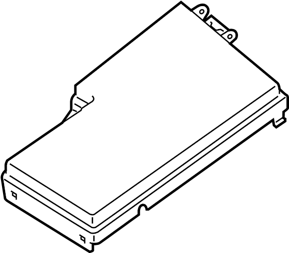 View DV6Z14A003B Fuse and Relay Center Cover (Front, Upper) Full-Sized Product Image
