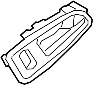 View DT1Z6122601C Interior Door Handle Full-Sized Product Image