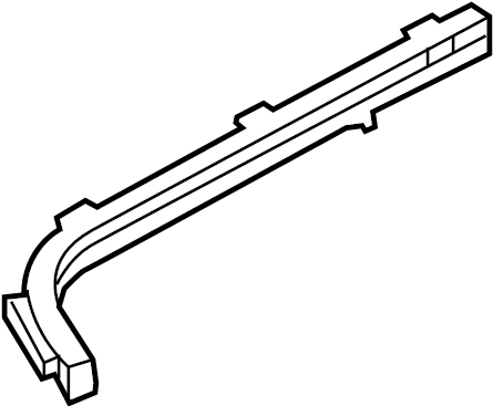 View DT1Z1525004C Sliding Door Track Full-Sized Product Image