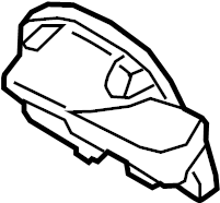 View DT1Z5427936E Fuel Filler Housing Full-Sized Product Image
