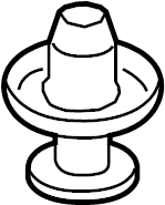 View W716391S300 Rivet. Shield. Deflector. (Rear) Full-Sized Product Image