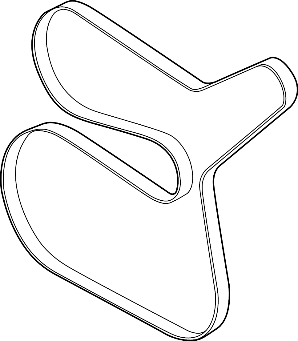 View PC3Z8620B Serpentine Belt Full-Sized Product Image