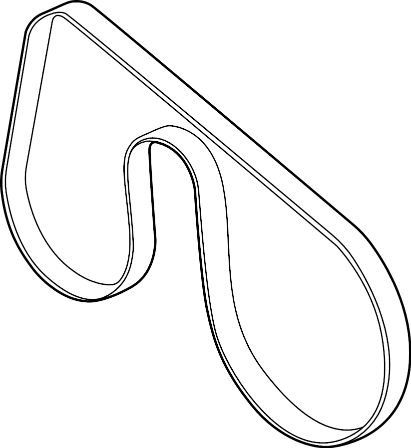 View PC3Z8620A Serpentine Belt Full-Sized Product Image
