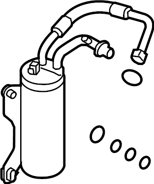 View GC2Z19C836D A/C Accumulator Full-Sized Product Image