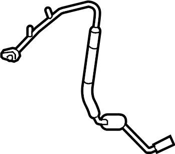View GC2Z19972B A/C Refrigerant Discharge Hose Full-Sized Product Image