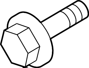 View W706027S301 Horn Mount Bolt Full-Sized Product Image