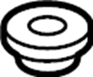 View 5C2Z9B929AA Insulator. Air. Cleaner. (Upper, Lower) Full-Sized Product Image