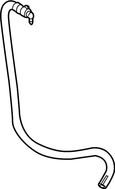 View BC2Z9C482A Tube. Brake Vacuum Hose. Exhaust Gas Recirculation (EGR).  Full-Sized Product Image
