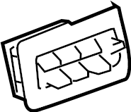 View 7C3Z13D730AA SWITCH ASSEMBLY.  Full-Sized Product Image