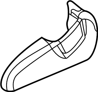 View 3C2Z1562768AAA Seat Trim Panel (Lower) Full-Sized Product Image