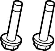 View N605546S2 Suspension Stabilizer Bar Bracket Bolt Full-Sized Product Image