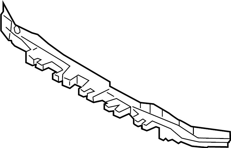 View KT1Z17C882A Bumper Impact Absorber Full-Sized Product Image