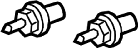 View W707087S442 Engine Water Pump Stud Full-Sized Product Image