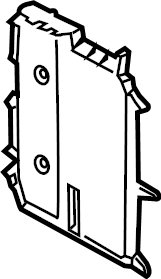 View CV6Z19D672A Cover. HVAC.  Full-Sized Product Image