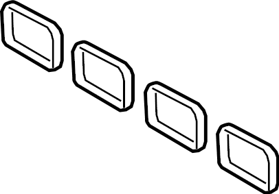 View JX6Z9439A Engine Intake Manifold Gasket Full-Sized Product Image