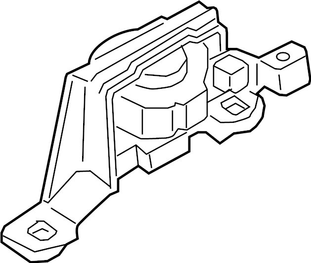 View KV6Z6038C Engine Mount (Front) Full-Sized Product Image