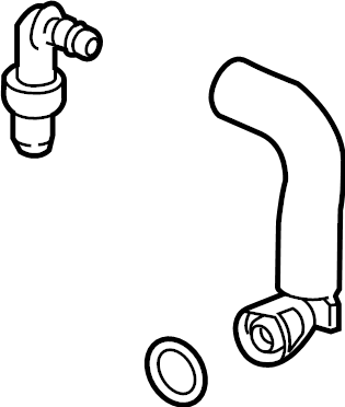 View 8S4Z6A666A PCV Valve Full-Sized Product Image
