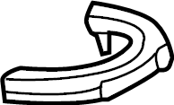 View KV6Z5414A Coil Spring Insulator (Upper, Lower) Full-Sized Product Image