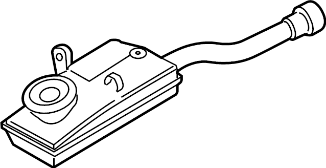 View EV6Z2K478A Brake Master Cylinder Reservoir Full-Sized Product Image