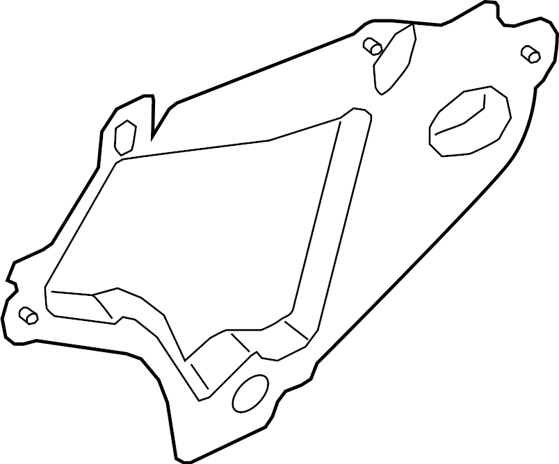 View DT1Z61237A04D Door Water Deflector Full-Sized Product Image