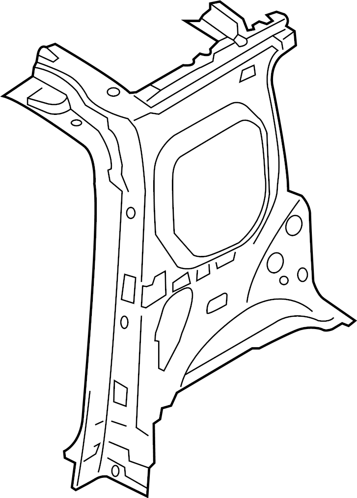 View KT1Z1727790J Quarter Panel Full-Sized Product Image