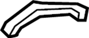 View DT1Z6141056A Wheelhouse. Bracket.  Full-Sized Product Image