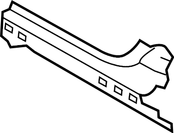 View DT1Z6128408G Quarter Panel Reinforcement (Lower) Full-Sized Product Image