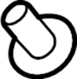 View W715916S450 Fuel Filler Neck Bolt (Lower) Full-Sized Product Image