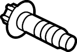 View W715752S442 Axle Hub Mounting Bolt Full-Sized Product Image