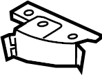 View DV6Z1710132A Floor Pan Crossmember Bracket (Upper) Full-Sized Product Image