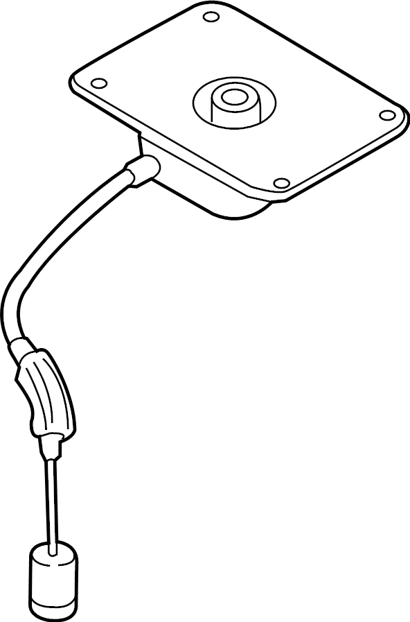 View DV6Z1K353B Spare Tire Hoist Full-Sized Product Image