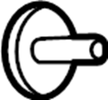 View W715314S437 Liftgate Hinge Bolt Full-Sized Product Image