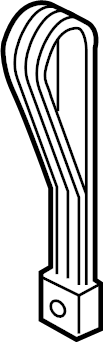 View 2T1Z6143400AA Liftgate Pull Handle Full-Sized Product Image