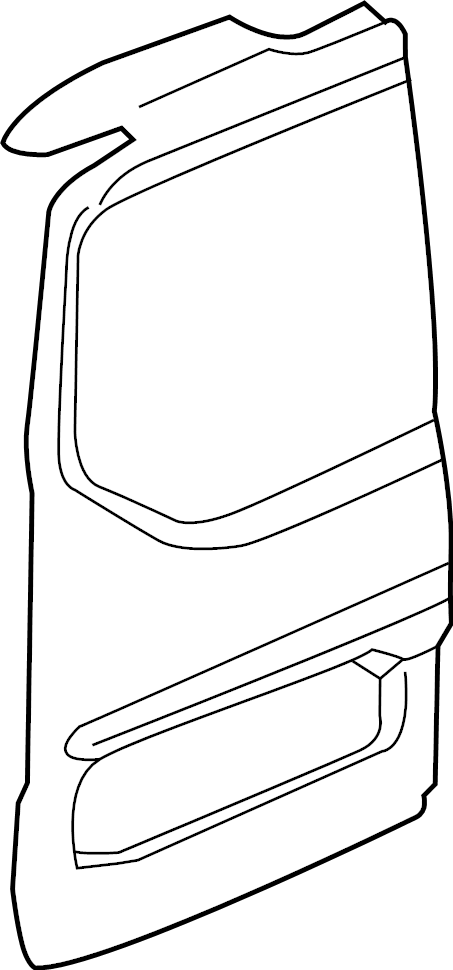 View DT1Z6140027M Door Outer Panel Full-Sized Product Image