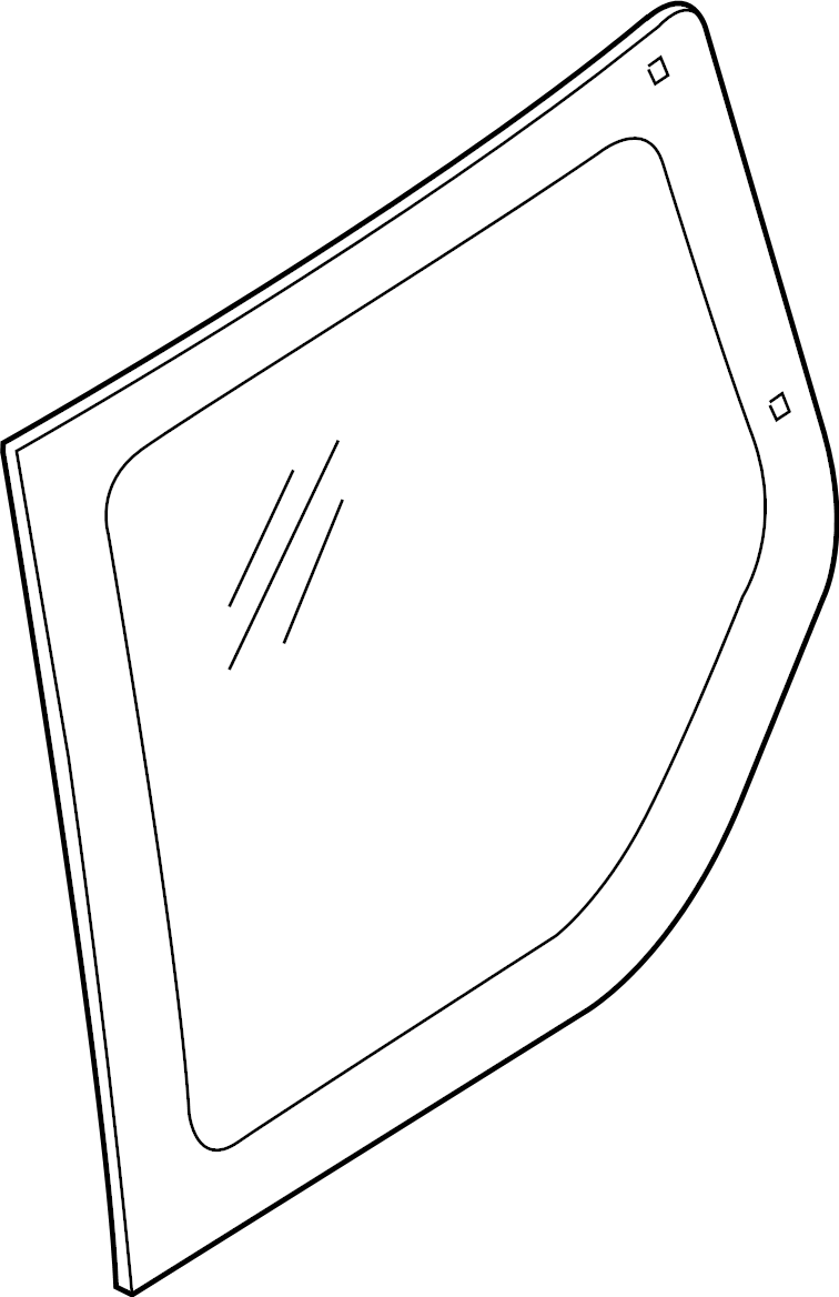 View DT1Z6142006AT Door Glass (Rear) Full-Sized Product Image