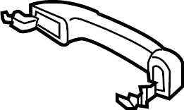 View KT1Z1722404CB Exterior Door Handle Full-Sized Product Image