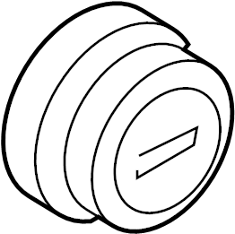 View F5TZ1130H Wheel Cap Full-Sized Product Image