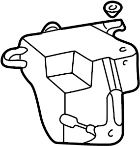 View 8C2Z17618A Washer Fluid Reservoir Full-Sized Product Image