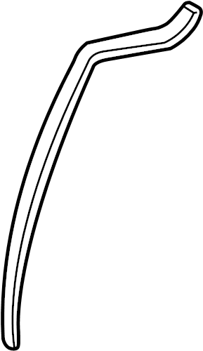 View F4UZ1525324B Door Seal (Front) Full-Sized Product Image