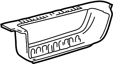 View 4C2Z1513208AAA Plate. Sill. Scuff. (Front) Full-Sized Product Image