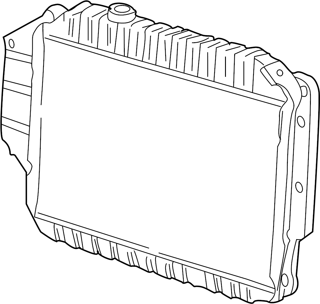 View 9C2Z8005A Radiator Full-Sized Product Image