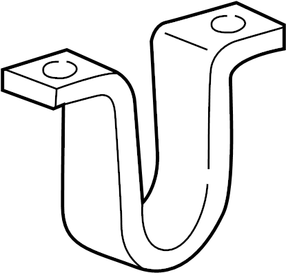 View E6TZ5486B Suspension Stabilizer Bar Bracket Full-Sized Product Image