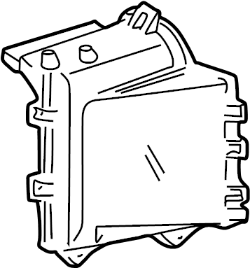 View XC2Z19B736AA HVAC Unit Case Cover Full-Sized Product Image