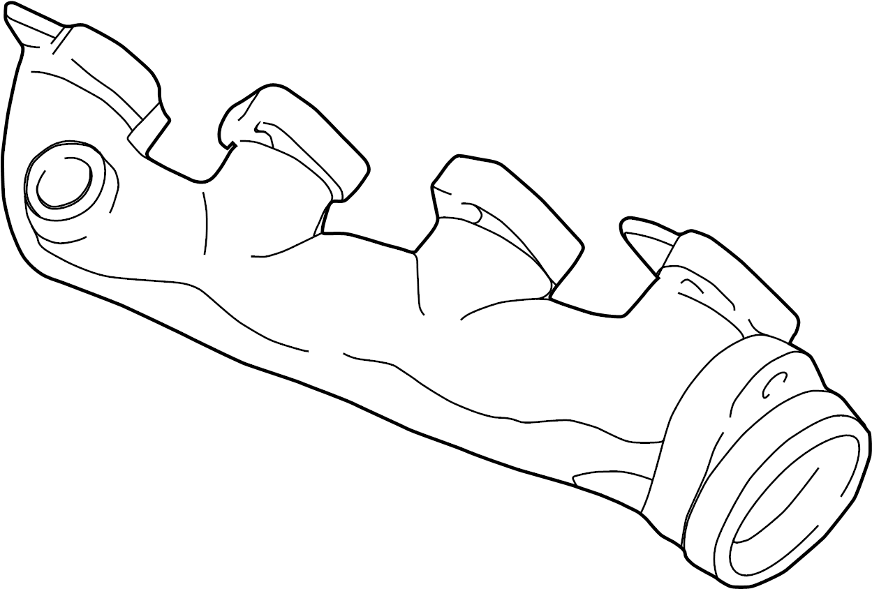 View 2L1Z9430BA Exhaust Manifold Full-Sized Product Image