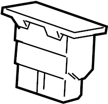 View 2L1Z17B676AAA Door Mirror Switch Full-Sized Product Image
