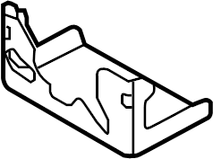 View 7L1Z16F037A Hood Latch Cover Full-Sized Product Image