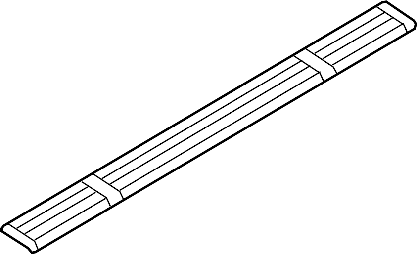 View 5L1Z16490AA Running Board Step Pad Full-Sized Product Image