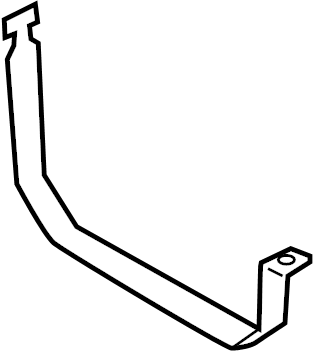View 6L1Z9054AA Fuel Tank Strap Full-Sized Product Image